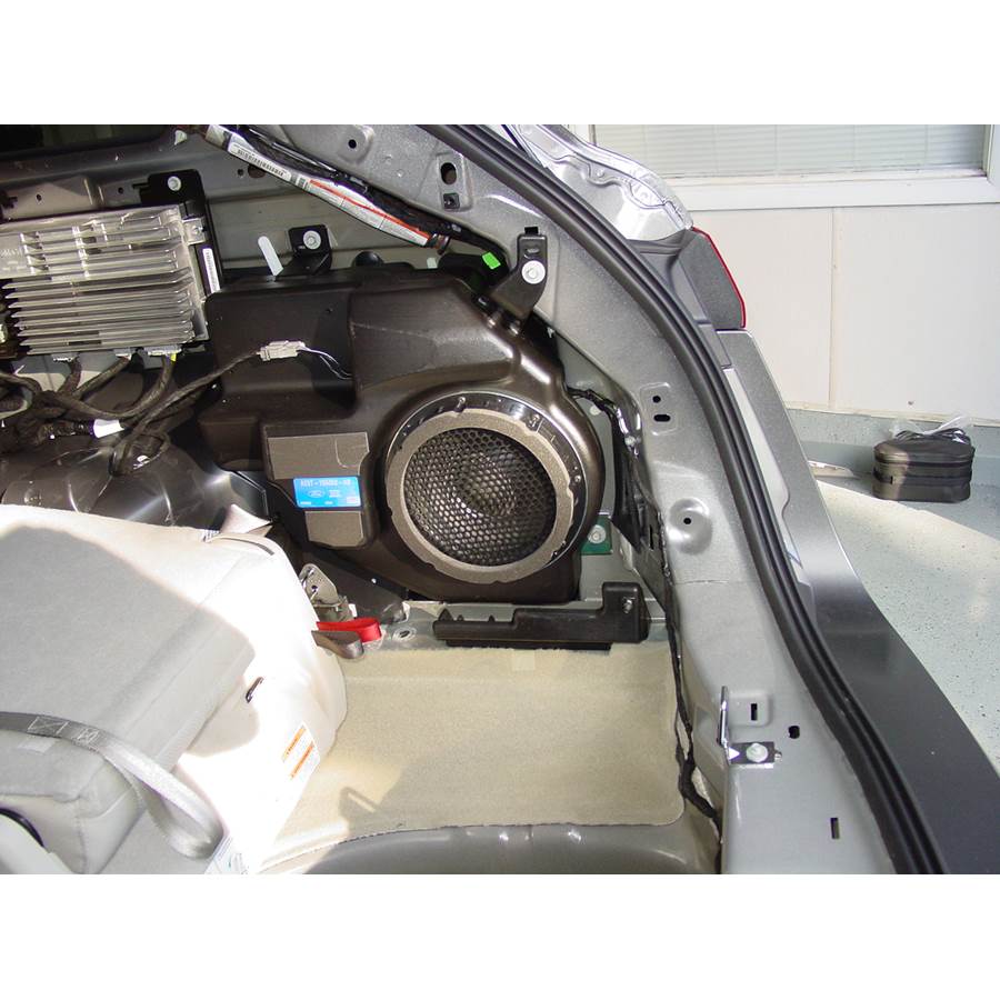 2013 Lincoln MKT Far-rear side speaker