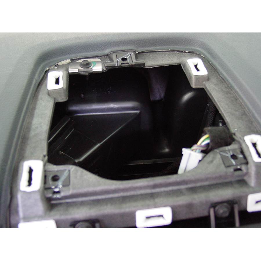 2012 Lincoln MKZ Center dash speaker removed