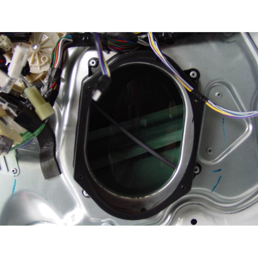 2012 Lincoln MKZ Front door woofer removed