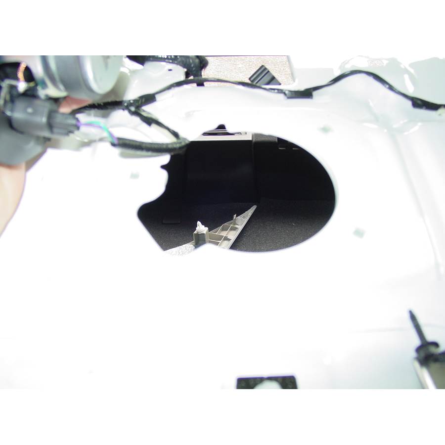 2012 Lincoln MKZ Rear deck center speaker removed