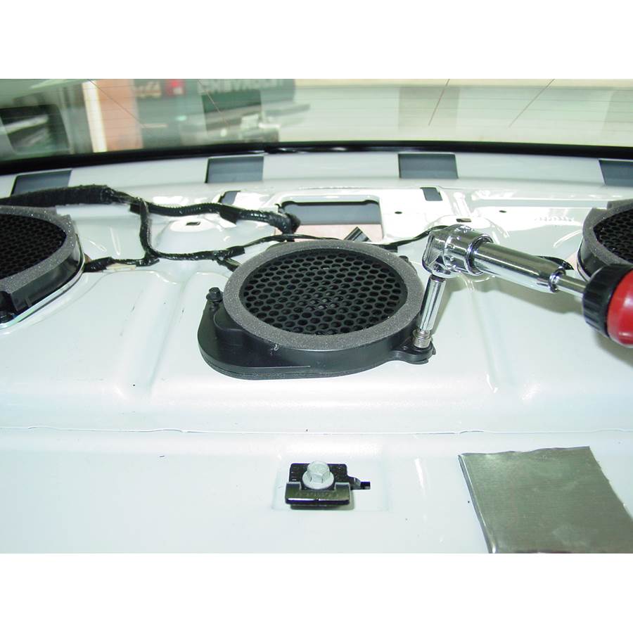 2012 Lincoln MKZ Rear deck center speaker