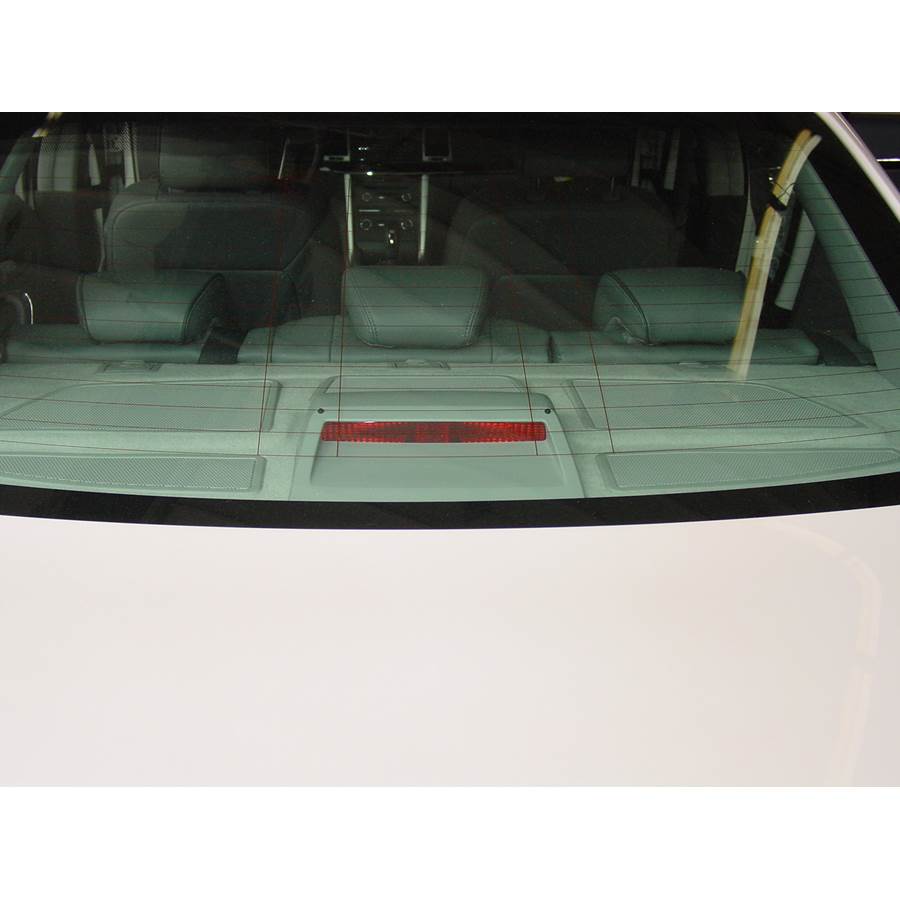 2012 Lincoln MKZ Rear deck speaker location