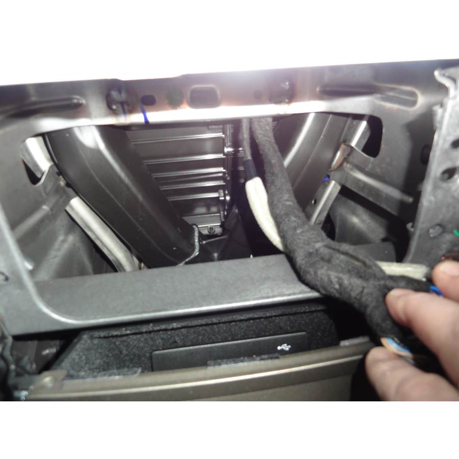2011 Lincoln MKX Factory radio removed