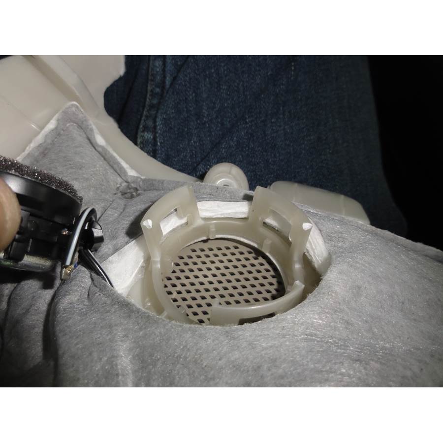 2014 Lincoln MKX Front pillar speaker removed