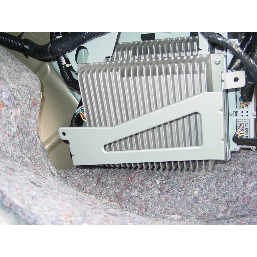 2008 Lincoln MKZ Factory amplifier