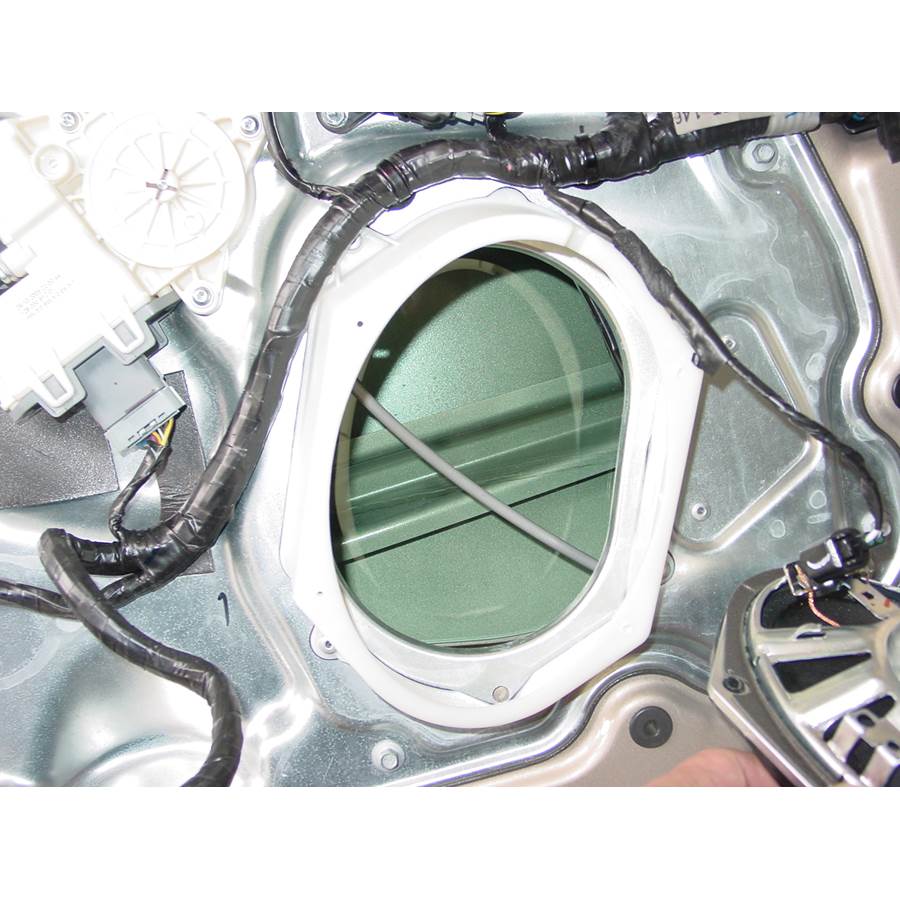 2008 Lincoln MKZ Front door woofer removed
