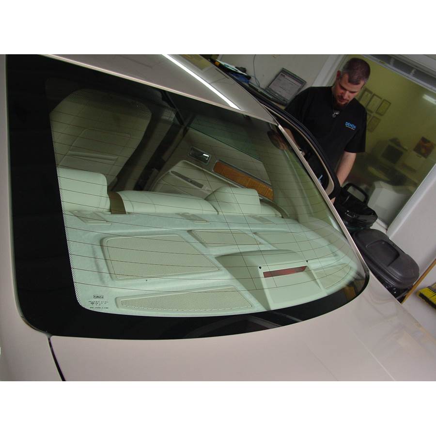 2007 Lincoln MKZ Rear deck speaker location