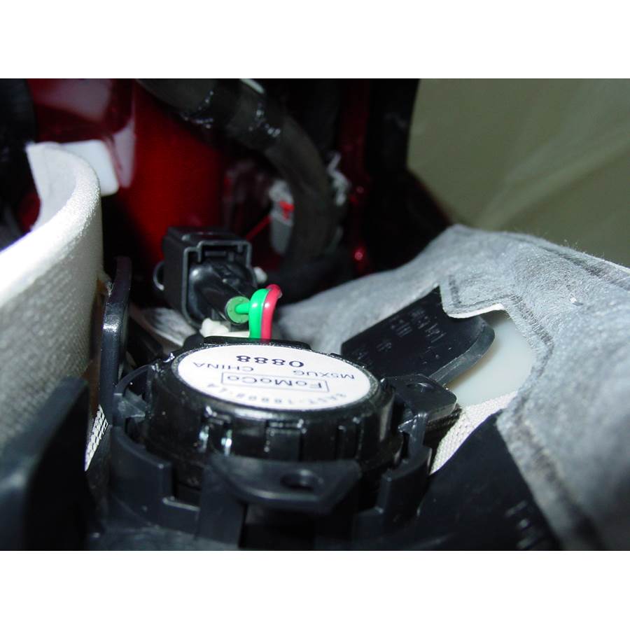 2009 Lincoln MKS Front pillar speaker