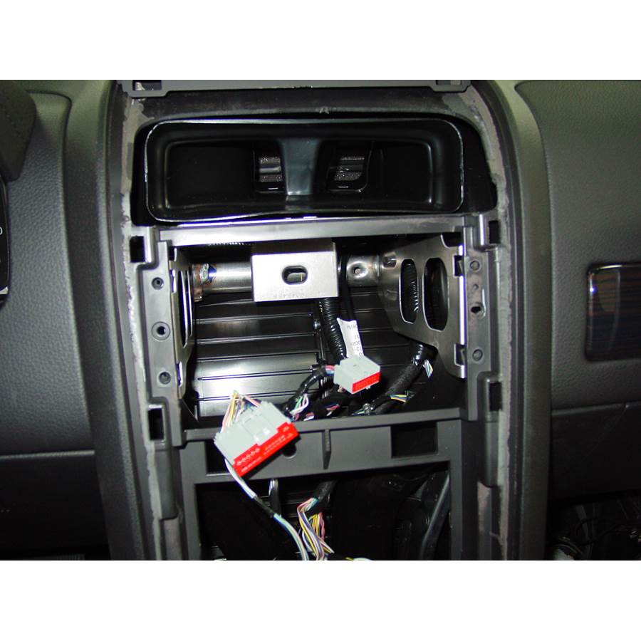 2007 Lincoln MKX Factory radio removed
