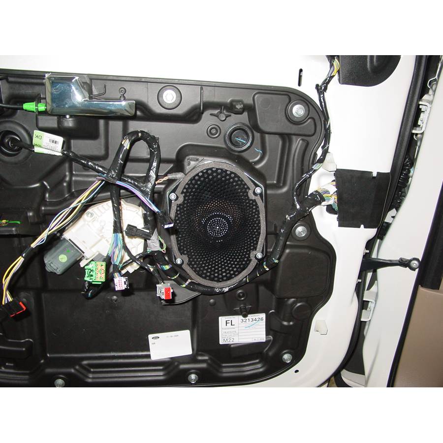 2009 Lincoln MKX Front door woofer