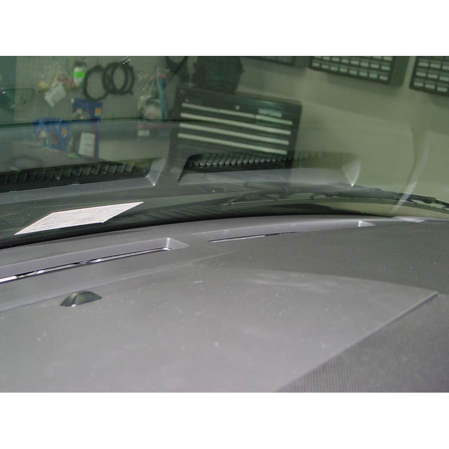 2012 Lincoln Navigator Center dash speaker location