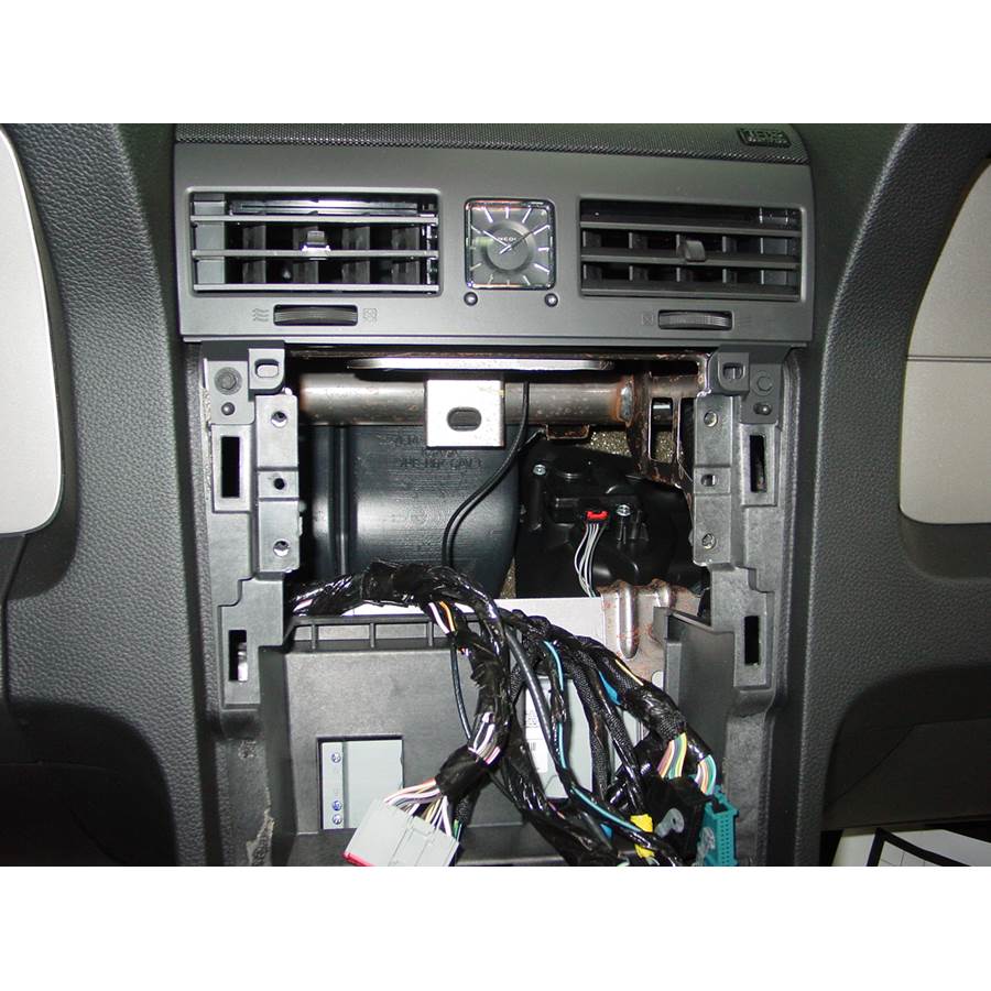 2008 Lincoln Navigator L Factory radio removed