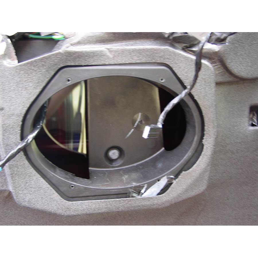 2012 Lincoln Navigator Front door woofer removed