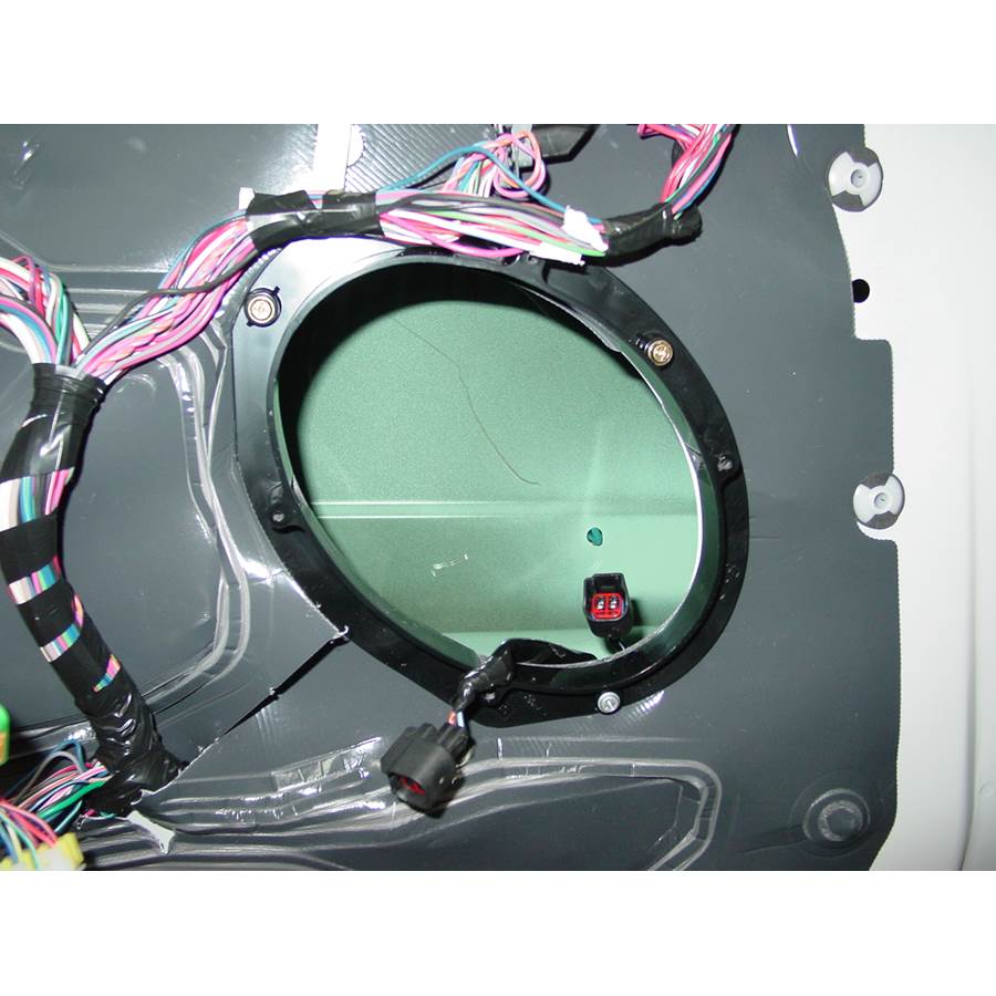 2010 Lincoln Town Car Front speaker removed