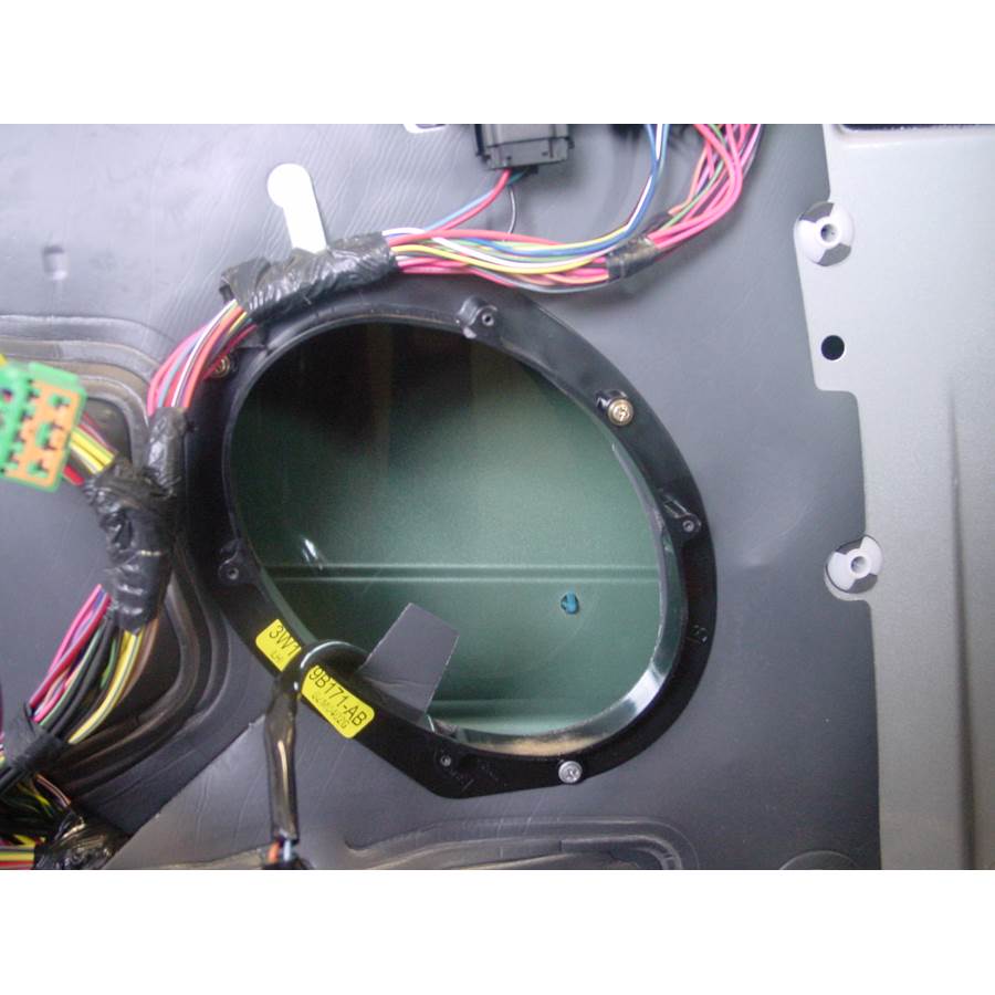 2003 Lincoln Town Car Front speaker removed