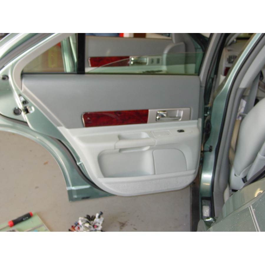 2004 Lincoln LS Rear door speaker location