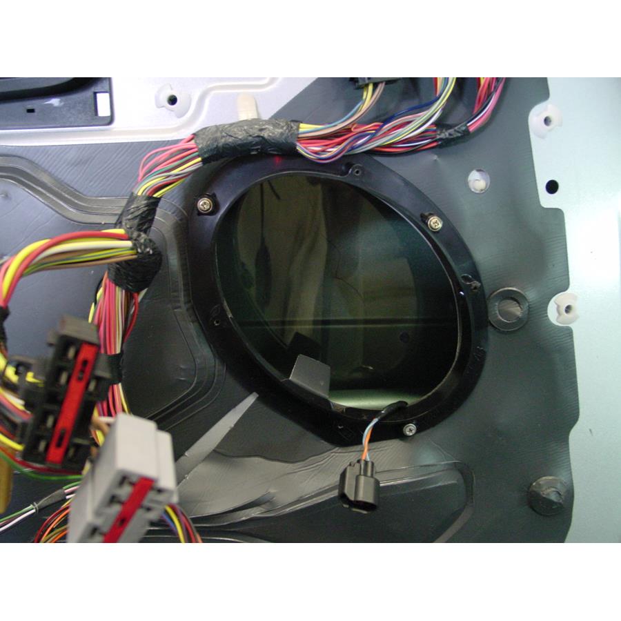 2002 Lincoln Town Car Front speaker removed