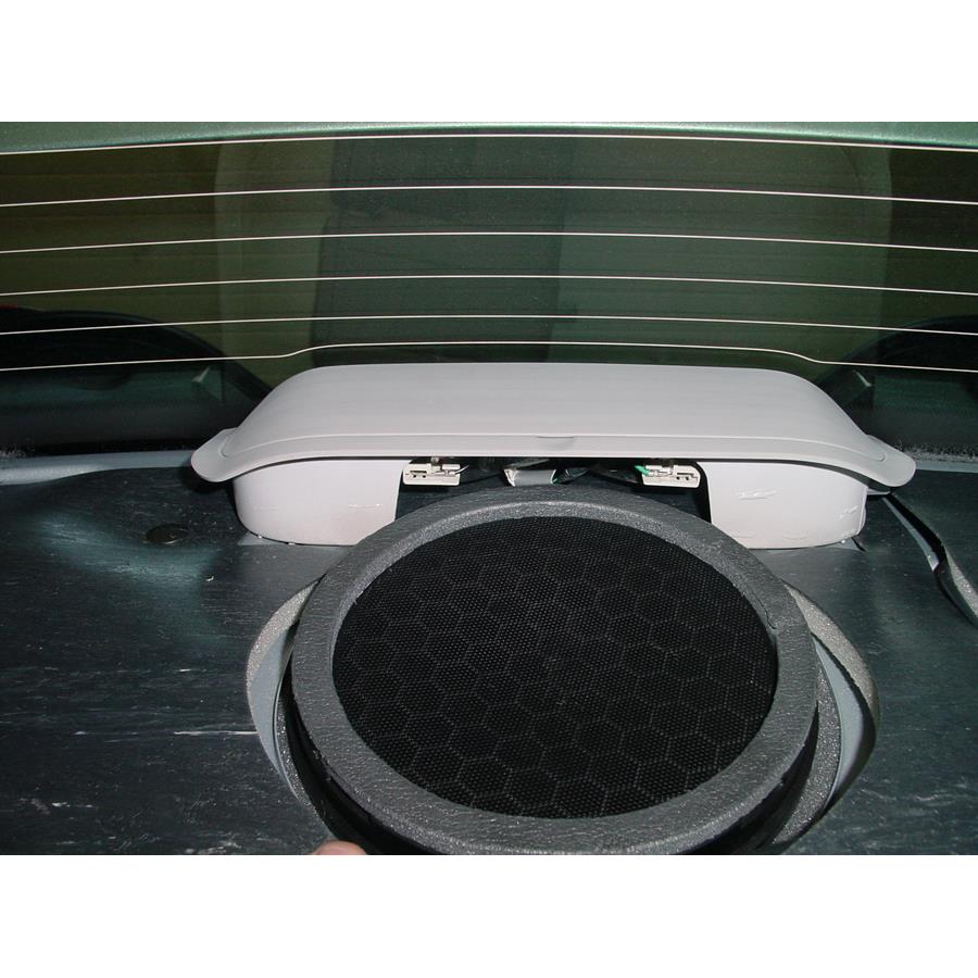 2001 Lincoln Town Car Rear deck center speaker