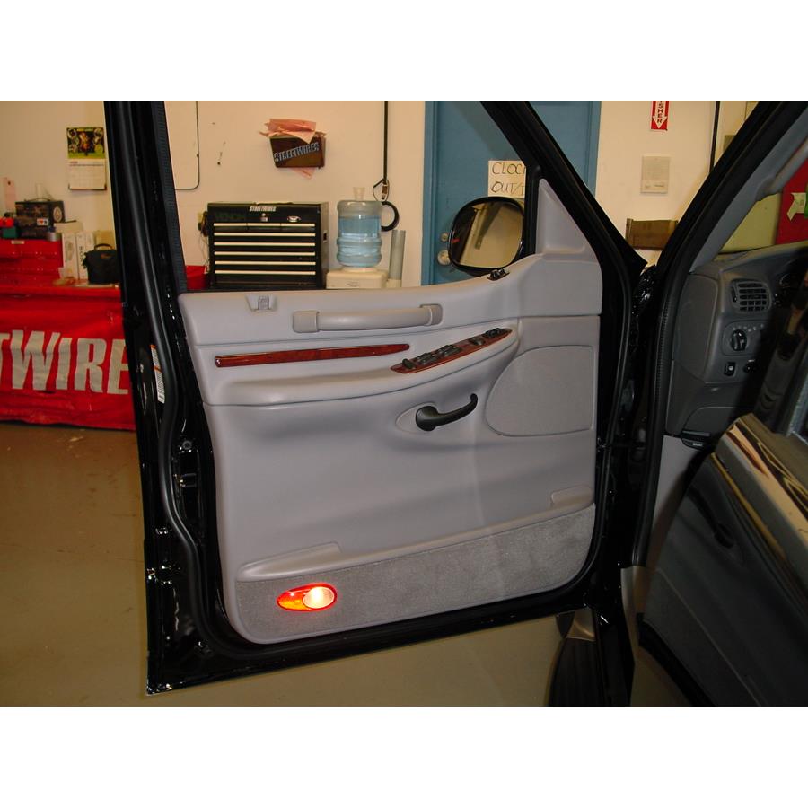 2002 Lincoln Navigator Front door speaker location
