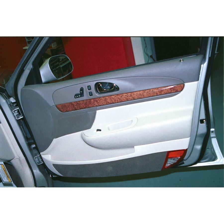 1999 Lincoln Continental Front door speaker location