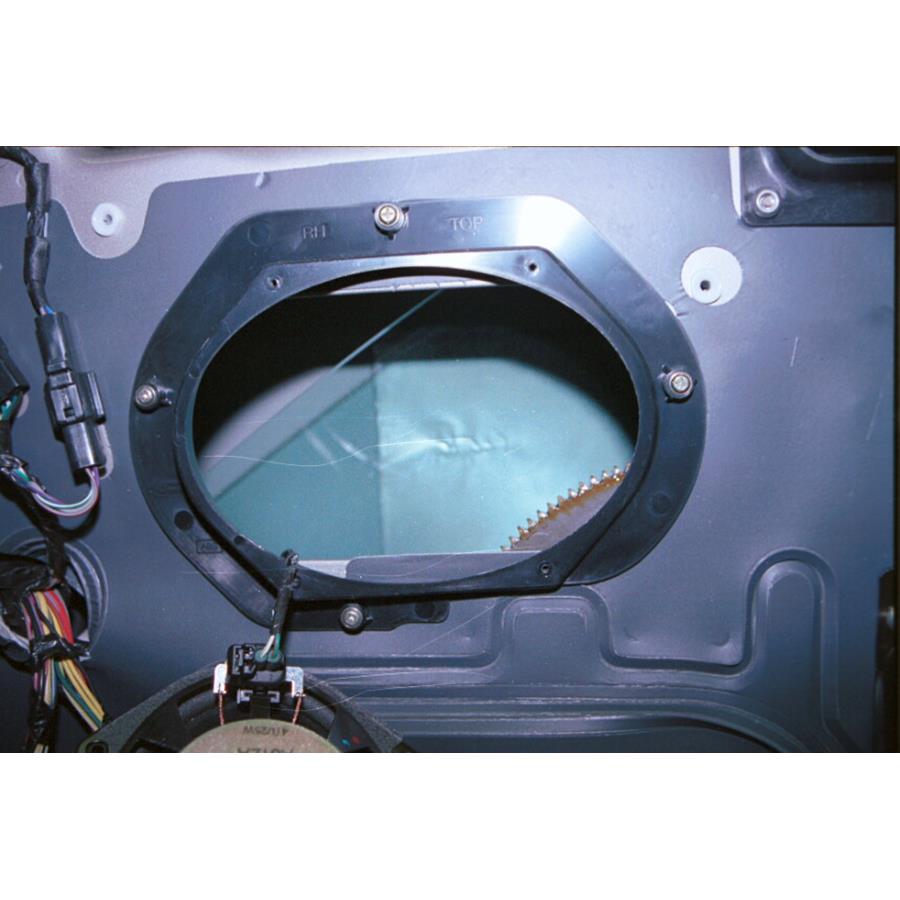 2002 Lincoln Continental Front speaker removed