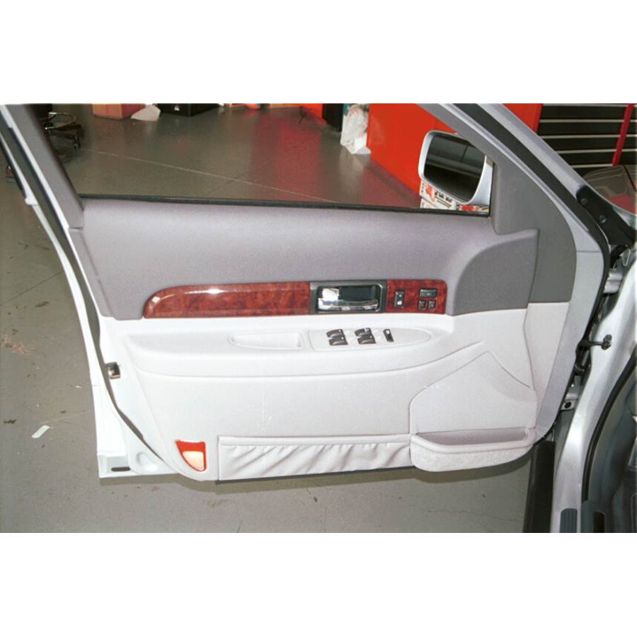 2001 Lincoln LS Front door speaker location