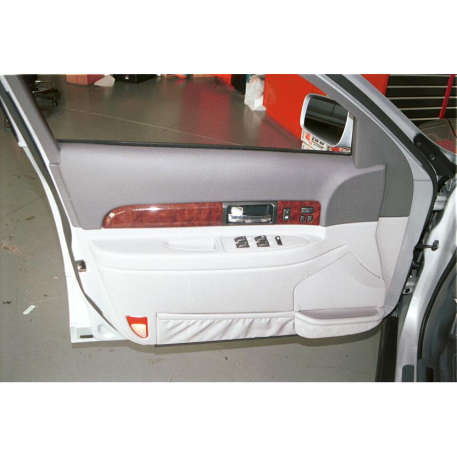 2002 Lincoln LS Front door speaker location