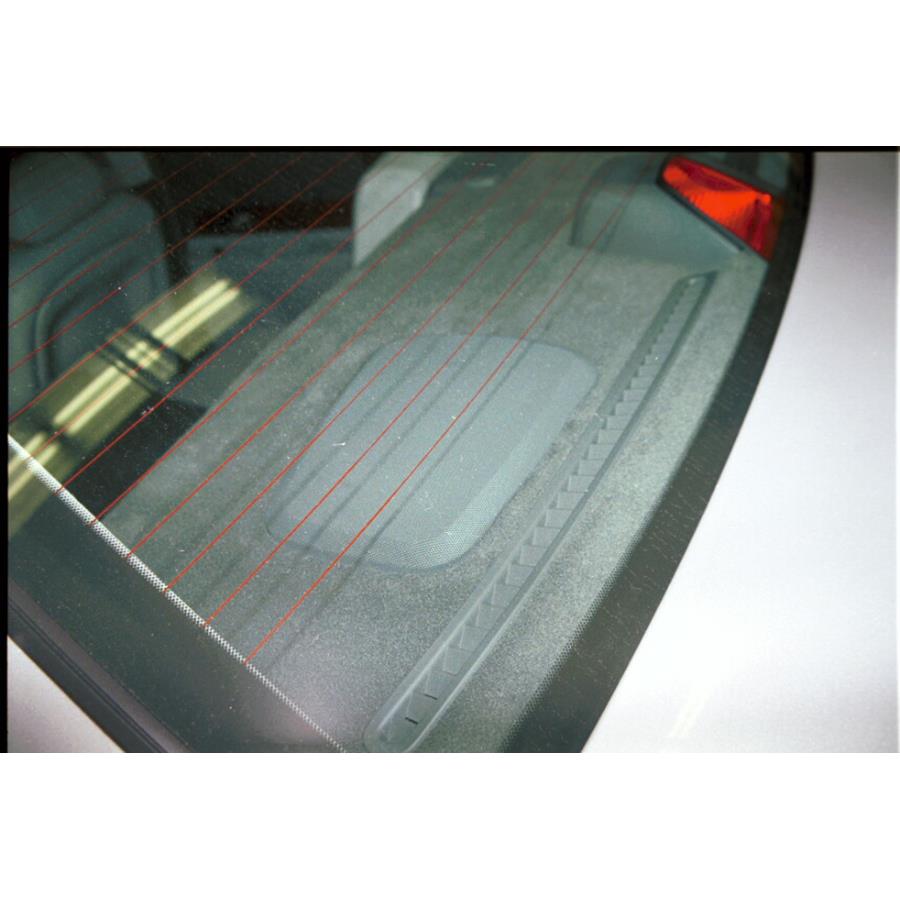 2002 Lincoln LS Rear deck speaker location
