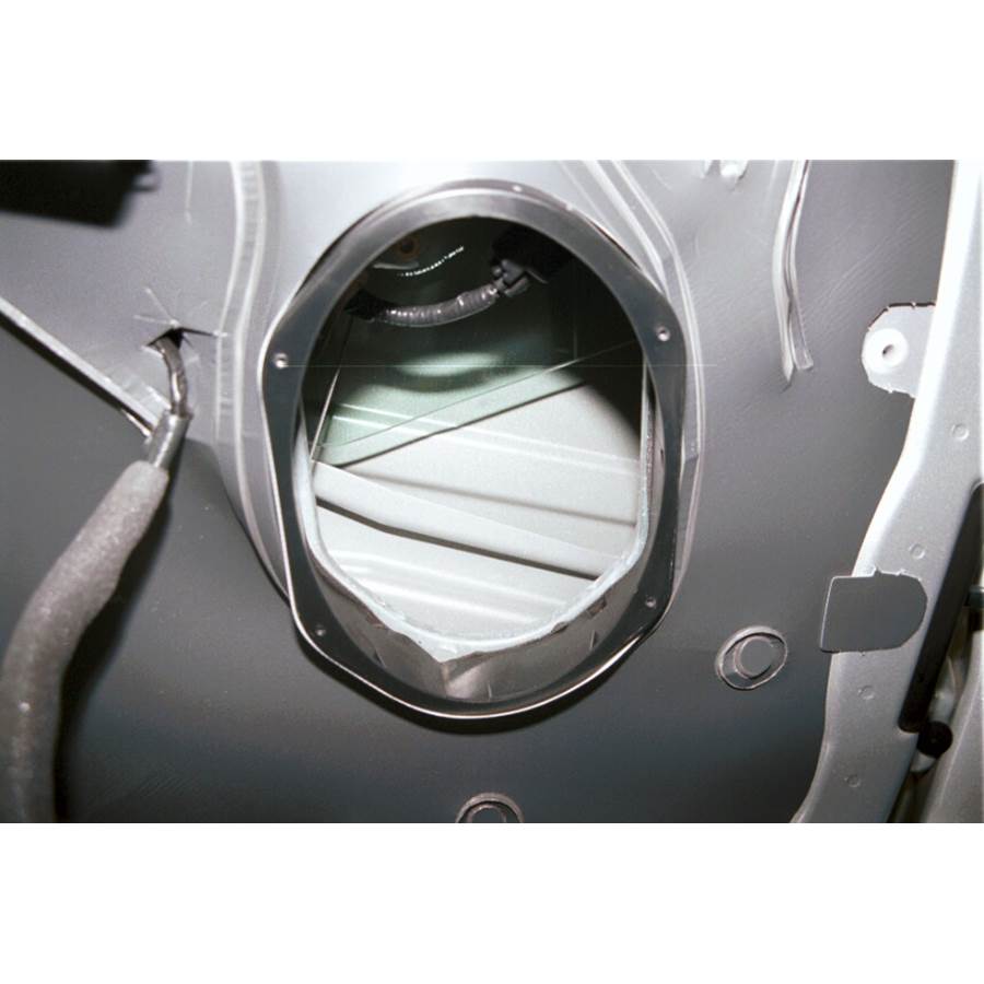 2001 Lincoln LS Rear door speaker removed