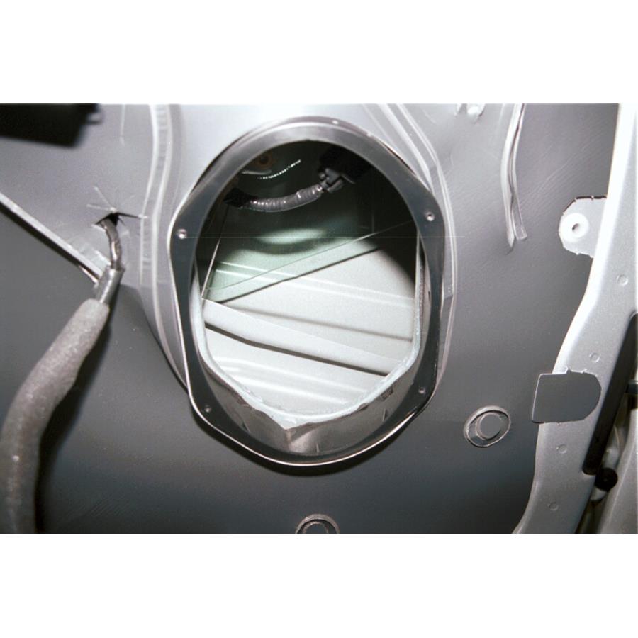 2002 Lincoln LS Rear door speaker removed