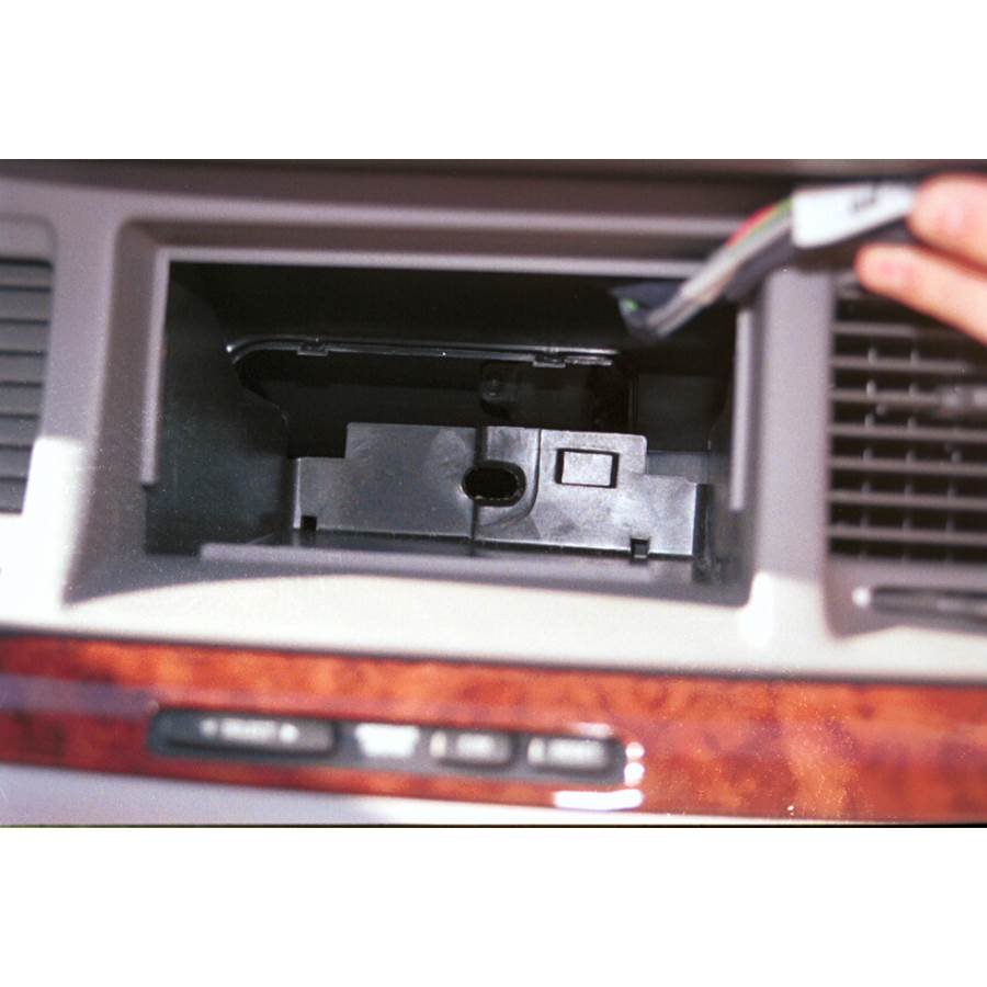1995 Lincoln Town Car Factory radio removed