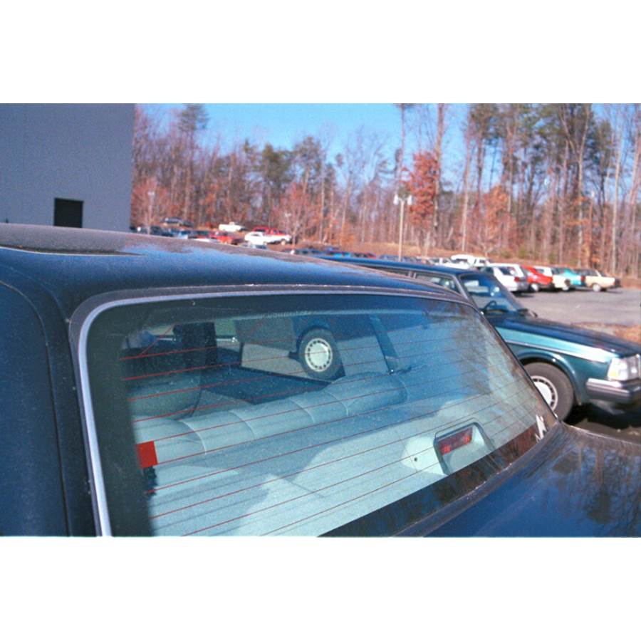 1995 Lincoln Town Car Rear deck speaker location
