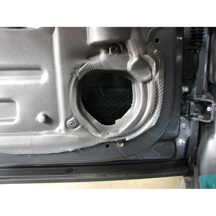 2011 Saab 9-3 Front speaker removed