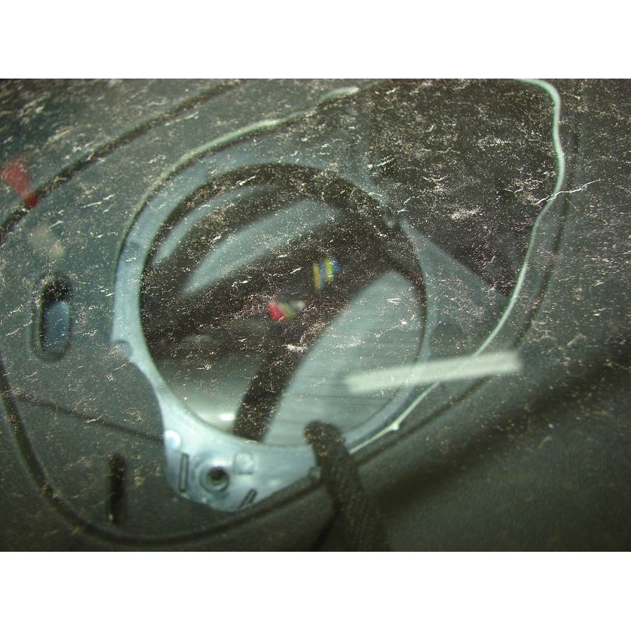 2011 Saab 9-3 Dash speaker removed