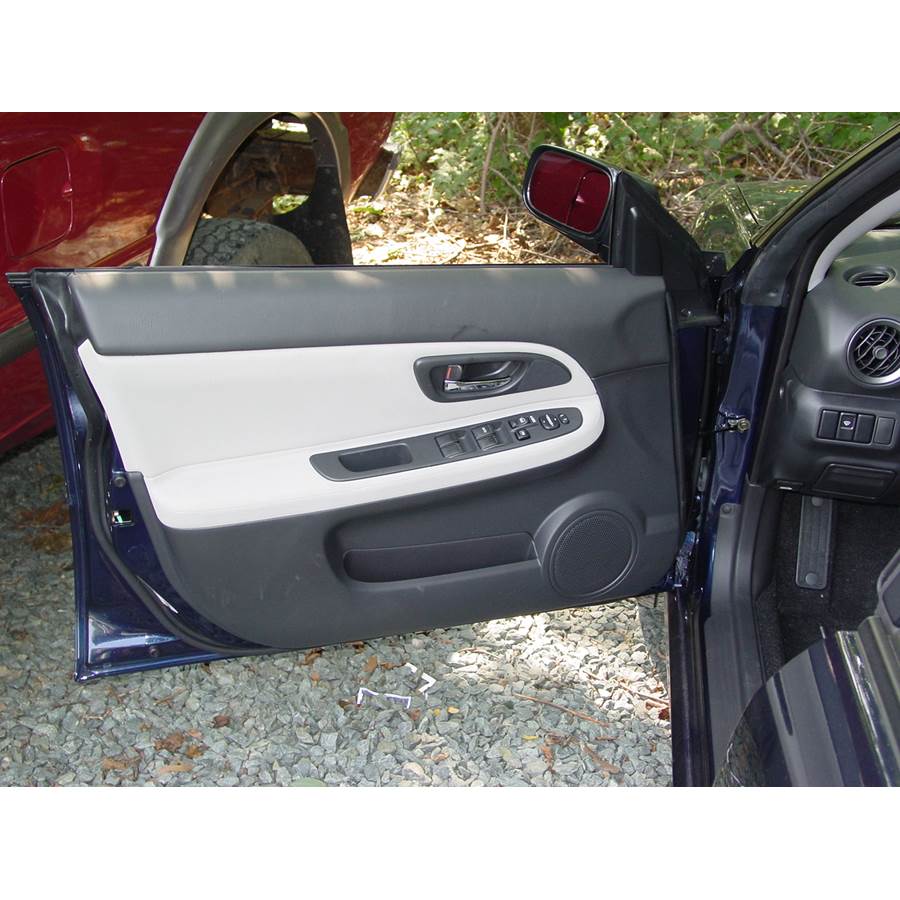 2005 Saab 9-2X Front door speaker location