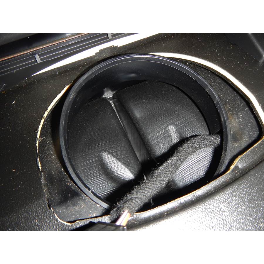 2003 Saab 9-3 Center dash speaker removed