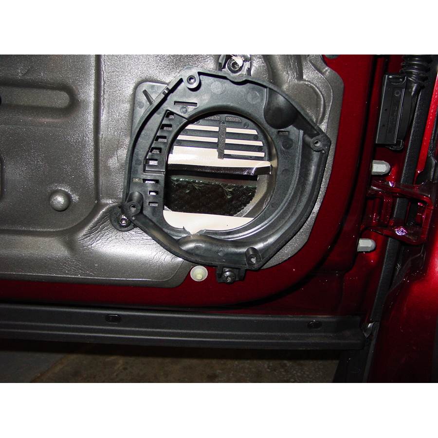 2003 Saab 9-3 Front speaker removed