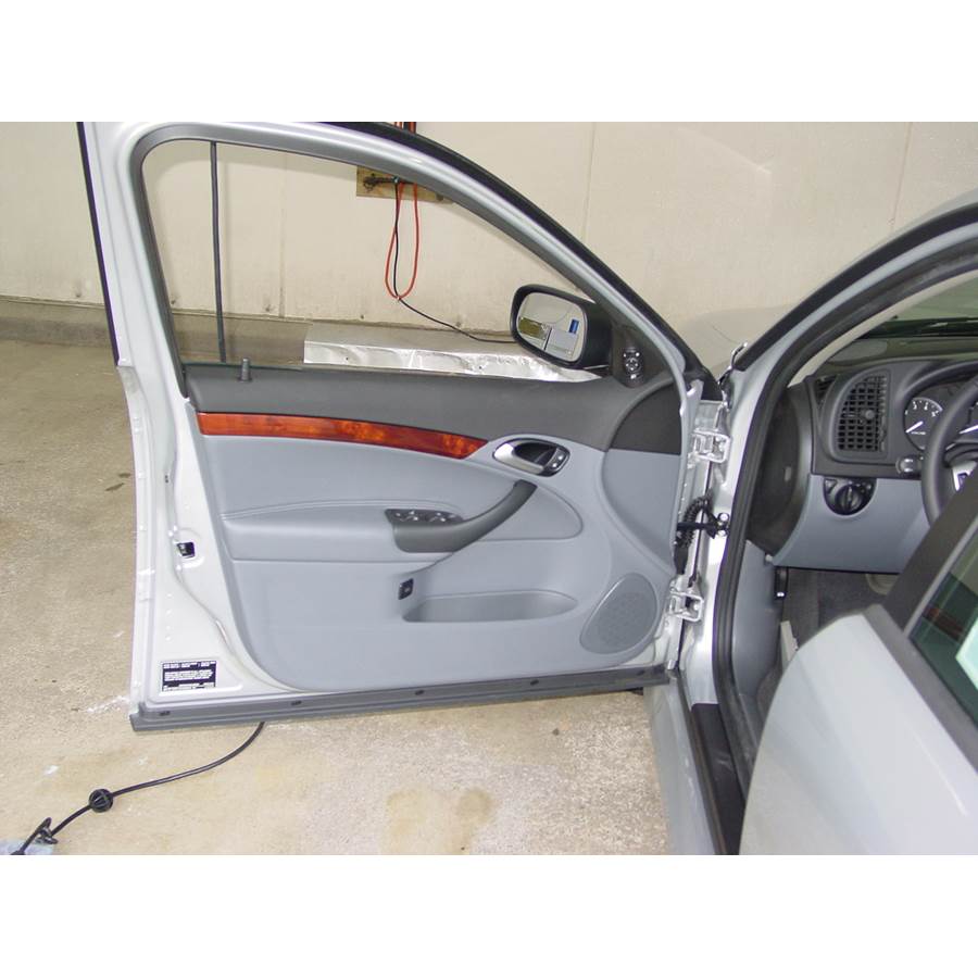 2005 Saab 9-3 Front door speaker location