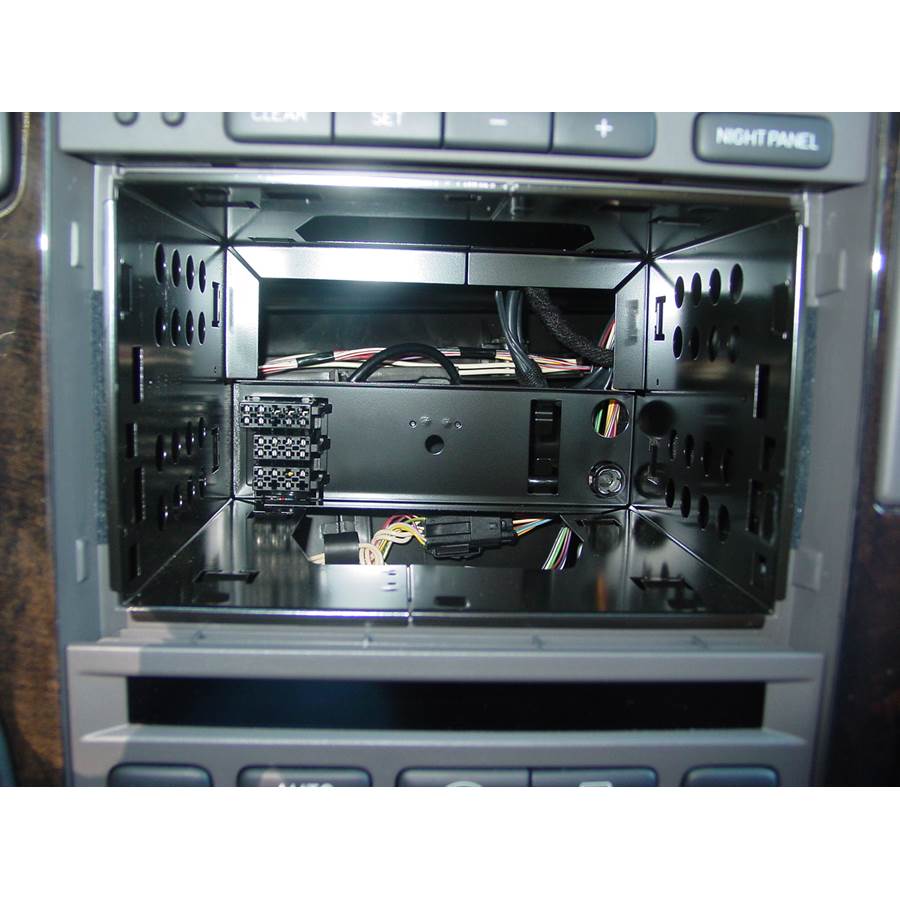 2004 Saab 9-5 Factory radio removed