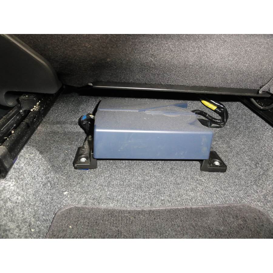 2008 Suzuki SX4 Under front seat speaker location