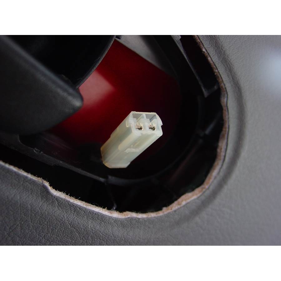 2005 Suzuki Reno Rear door tweeter removed