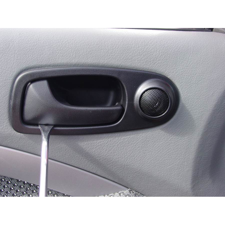 2007 Suzuki Reno Front door tweeter location