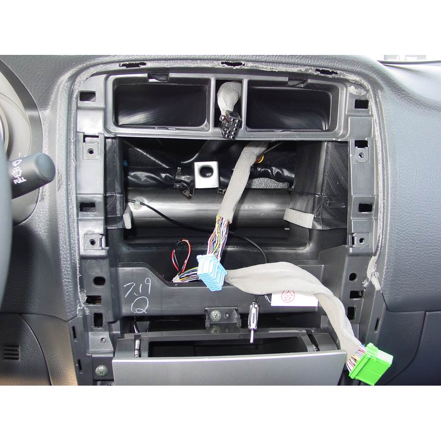 2005 Suzuki Aerio Factory radio removed