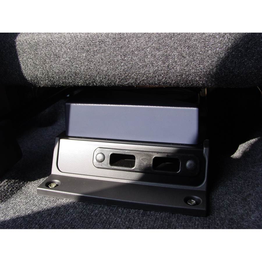 2006 Suzuki Aerio Under front seat speaker location