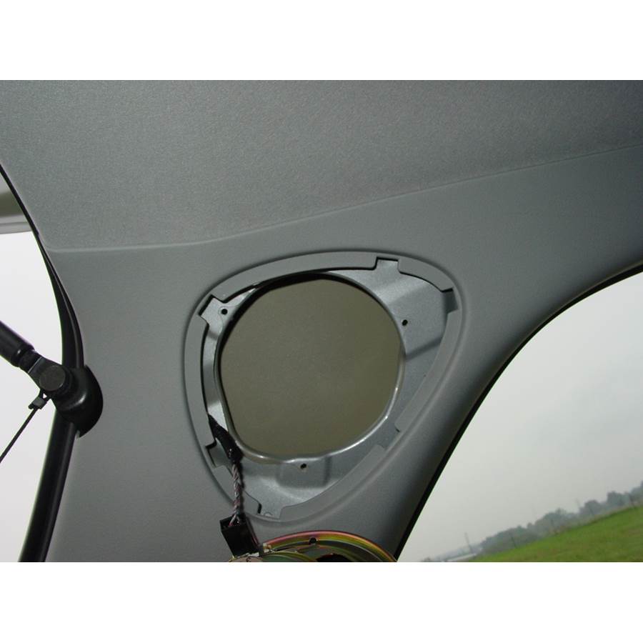 2004 Suzuki Aerio SX Rear pillar speaker removed