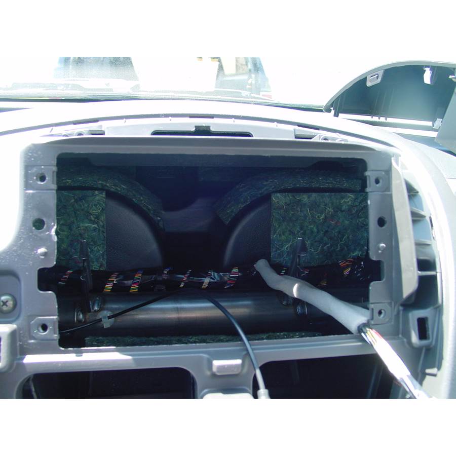 2002 Suzuki Aerio Factory radio removed