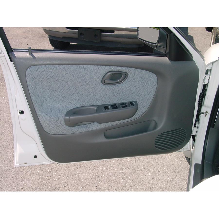 2002 Suzuki Esteem Front door speaker location