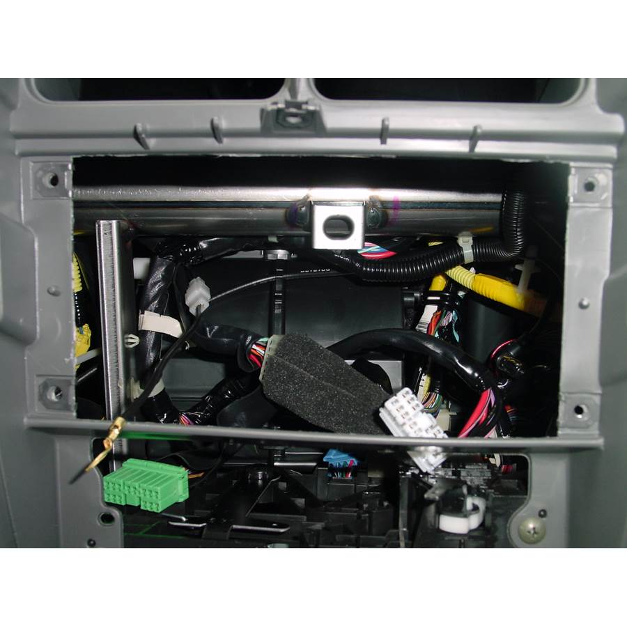 1999 Suzuki Esteem Factory radio removed