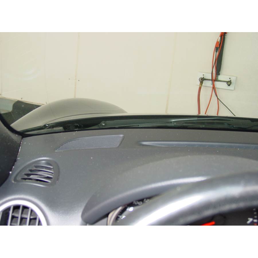 2005 Porsche Boxster Dash speaker location