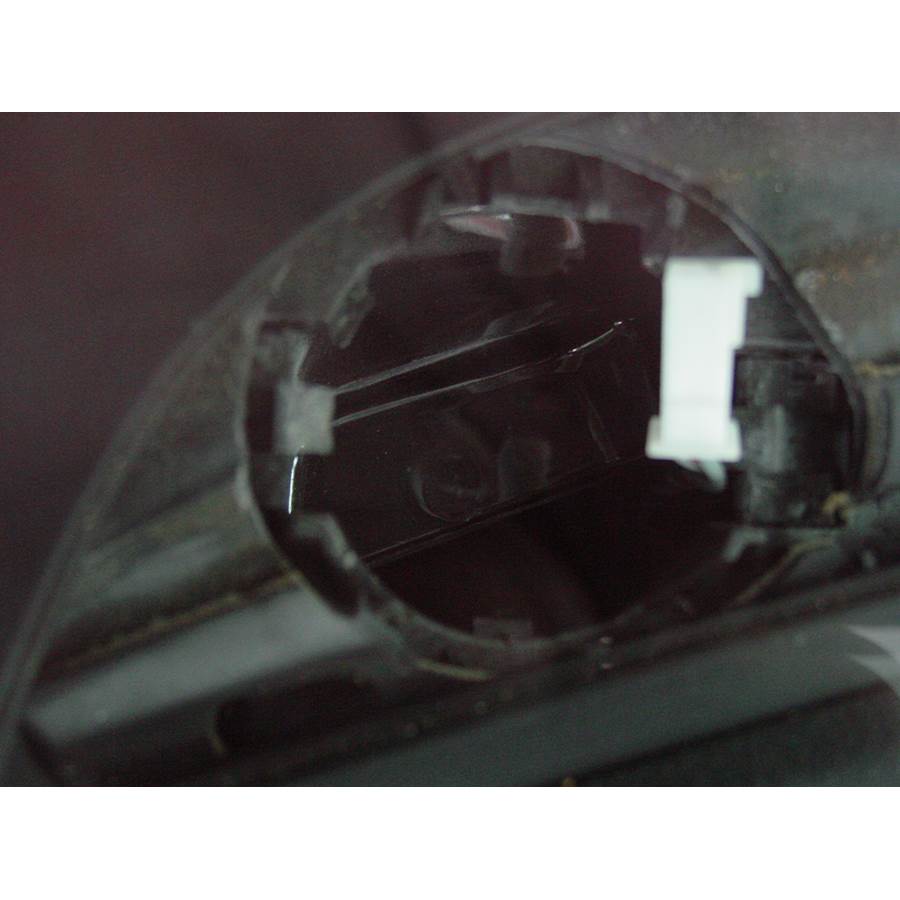 2011 Porsche Boxster Dash speaker removed